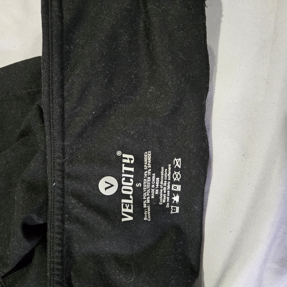 Velocity Black Active Leggings